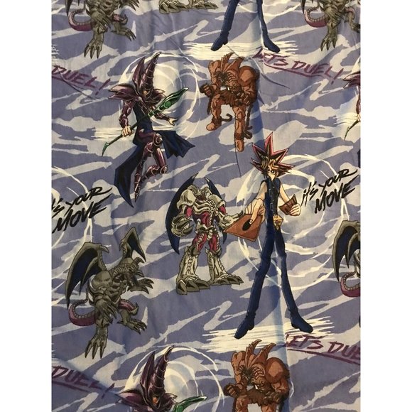 Bedding Vintage Yugioh Kazuki Takahashi Character Twin Flat Sheet